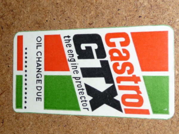 Original 60iger Jahre Ölservice GTX