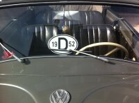 D-Schild Blech mit Baujahr