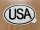 USA Länderkennung Klebeschild